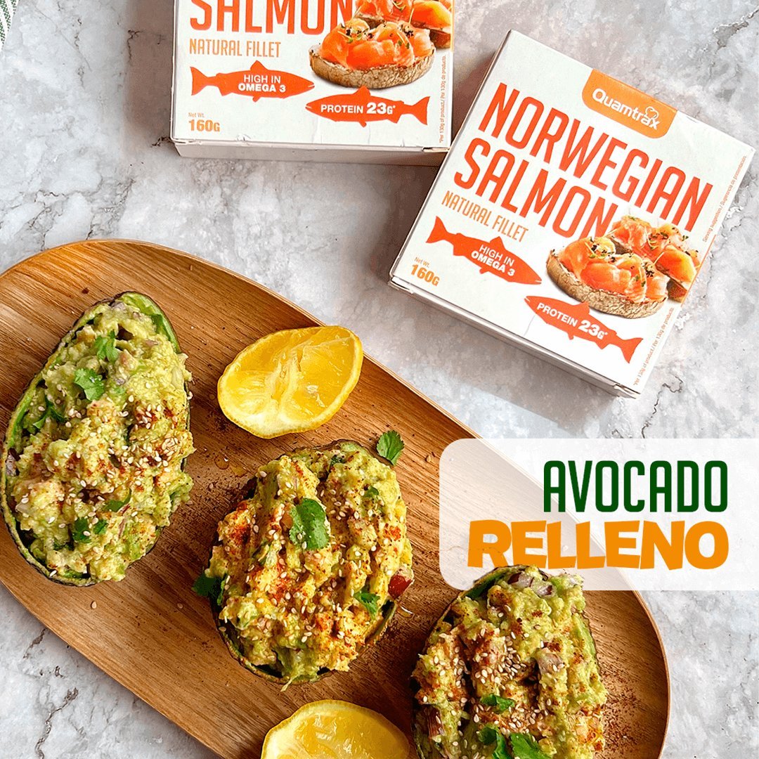 Avocados rellenos - QUAMTRAX
