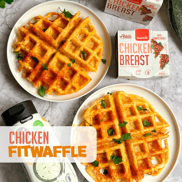 CHICKEN FITWAFFLE 🧇🍗 - QUAMTRAX