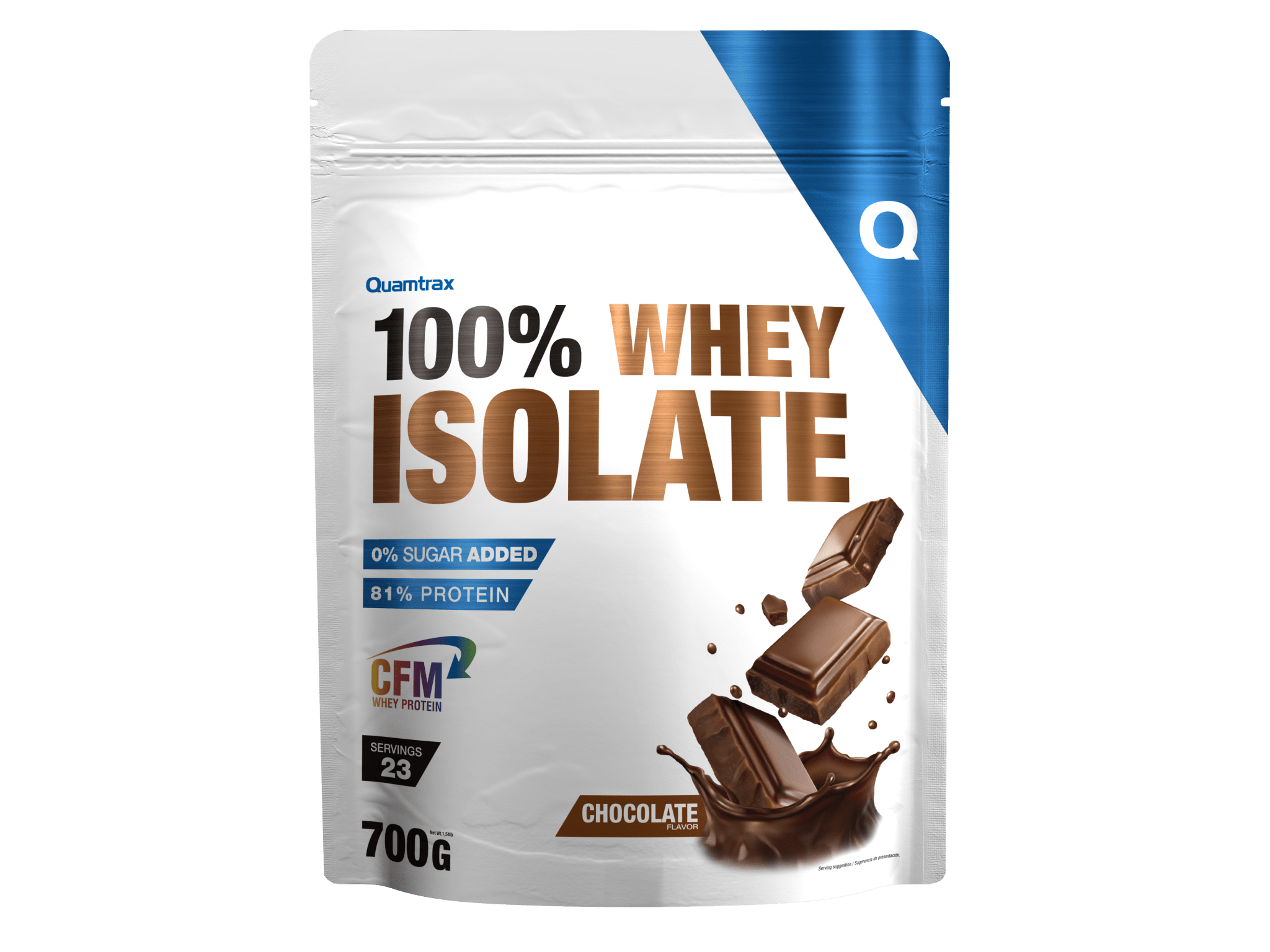 100% Whey Isolate - QUAMTRAX