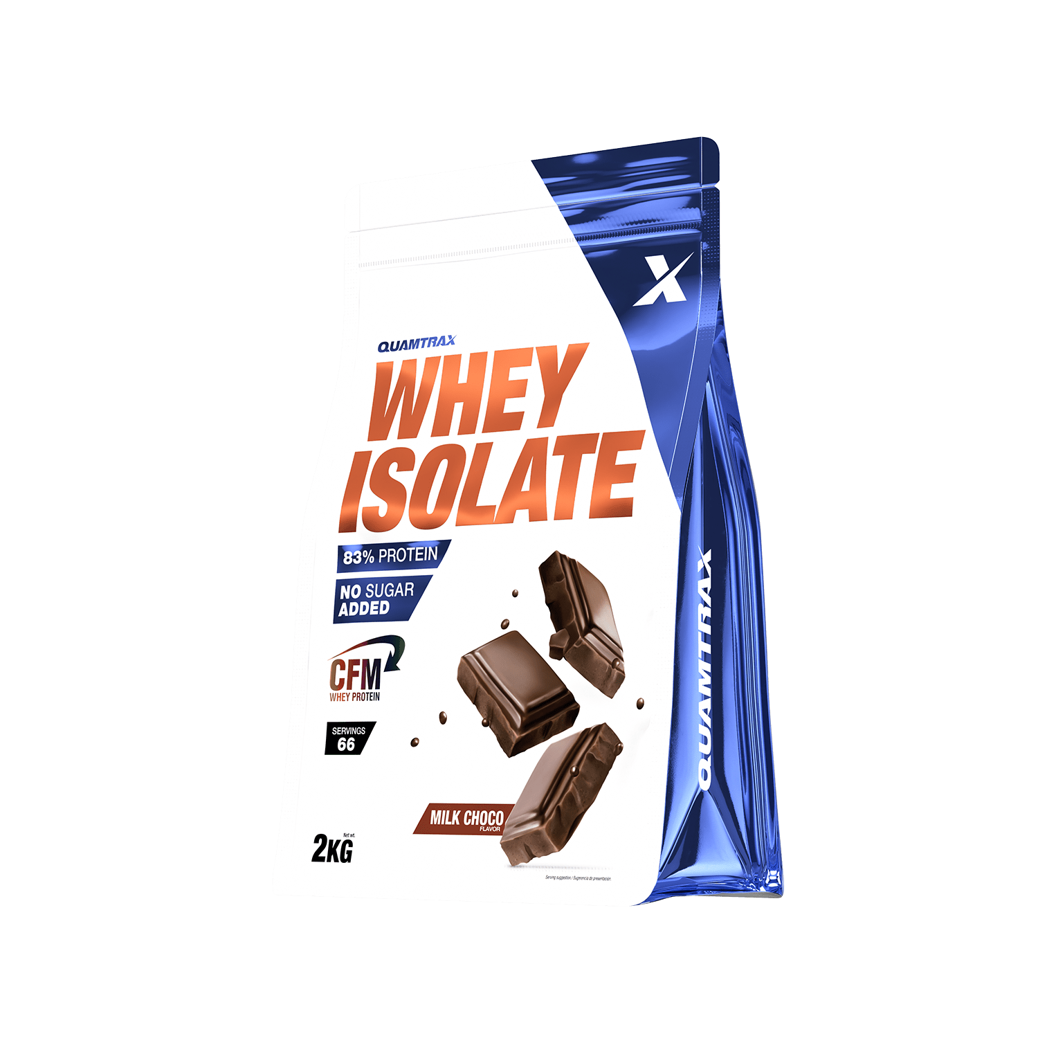 100% Whey Isolate - QUAMTRAX