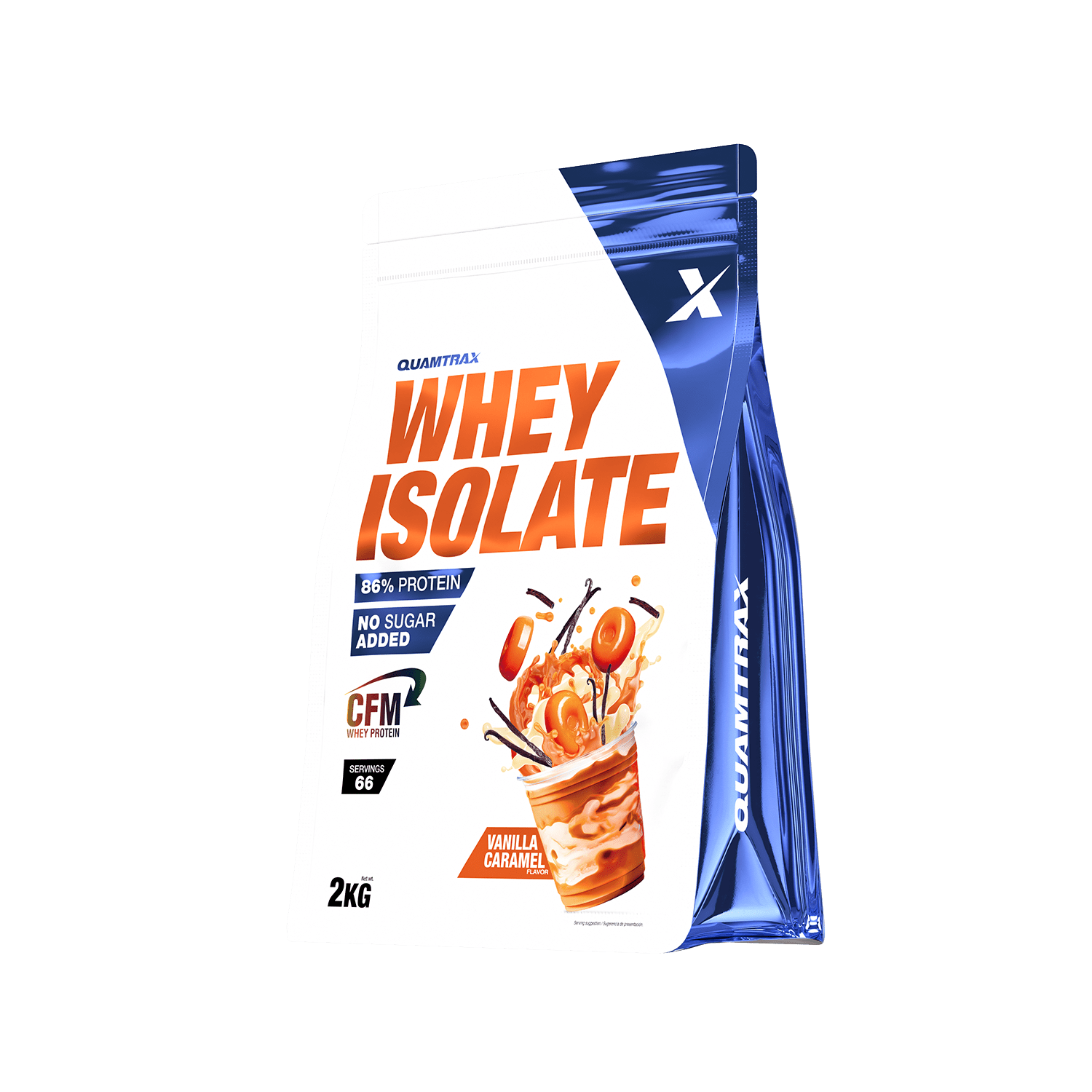 100% Whey Isolate - QUAMTRAX