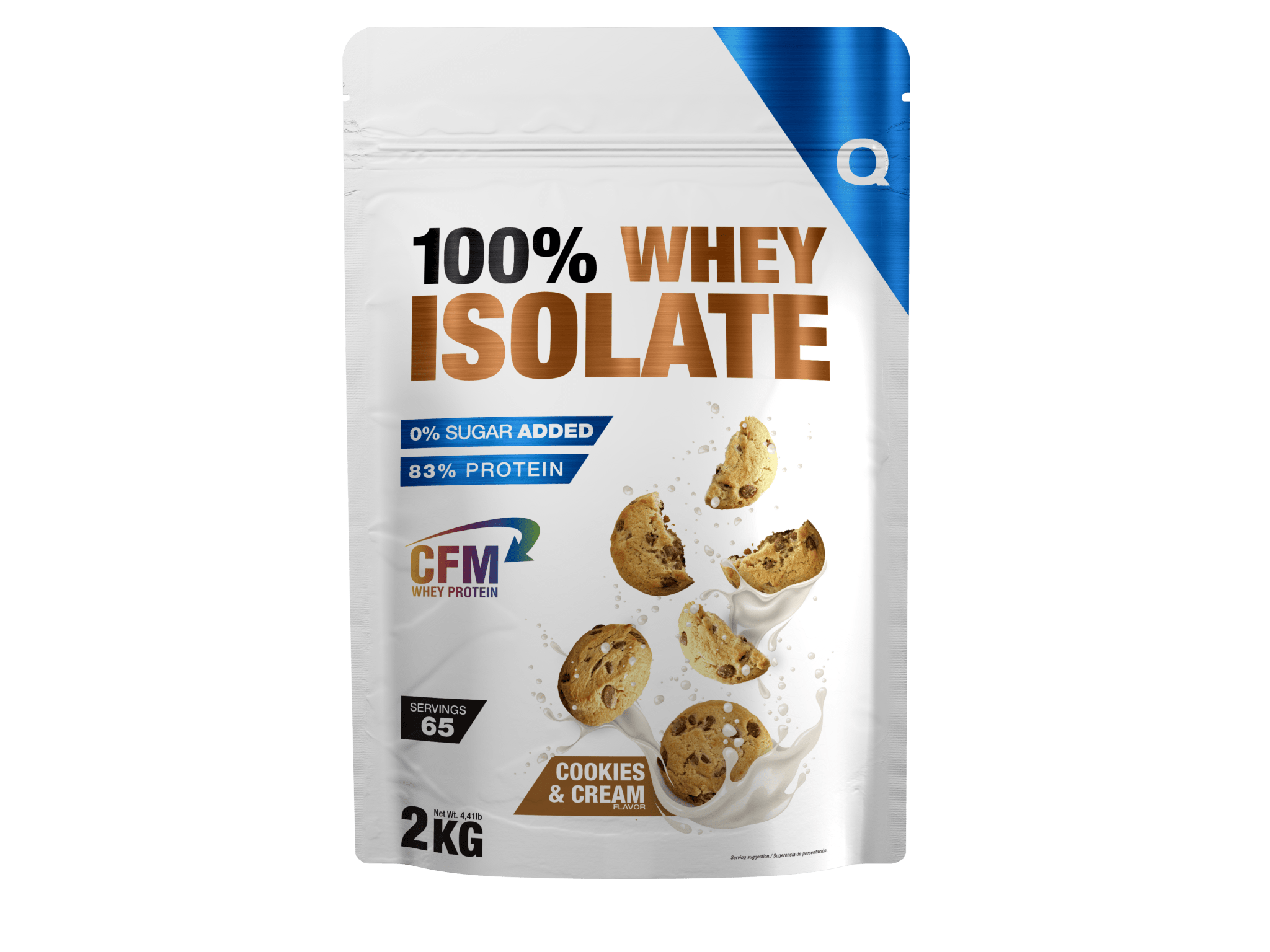 100% Whey Isolate - QUAMTRAX