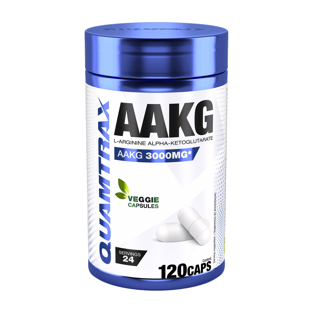 Aakg 120 Veggie Caps - QUAMTRAX