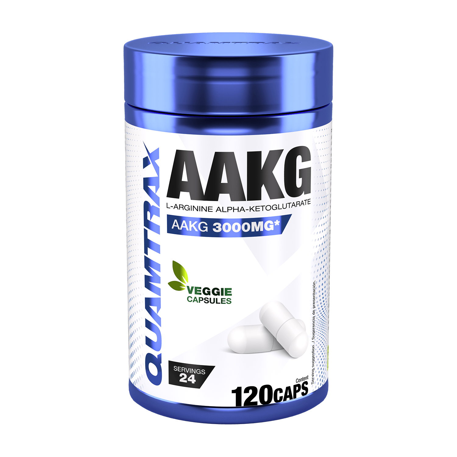 Aakg 120 Veggie Caps - QUAMTRAX