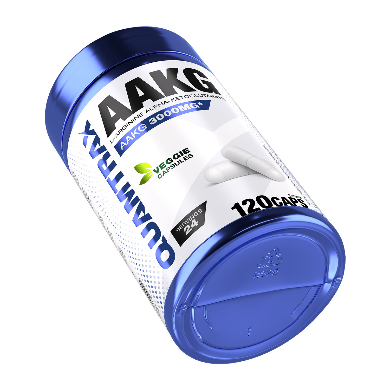Aakg 120 Veggie Caps - QUAMTRAX