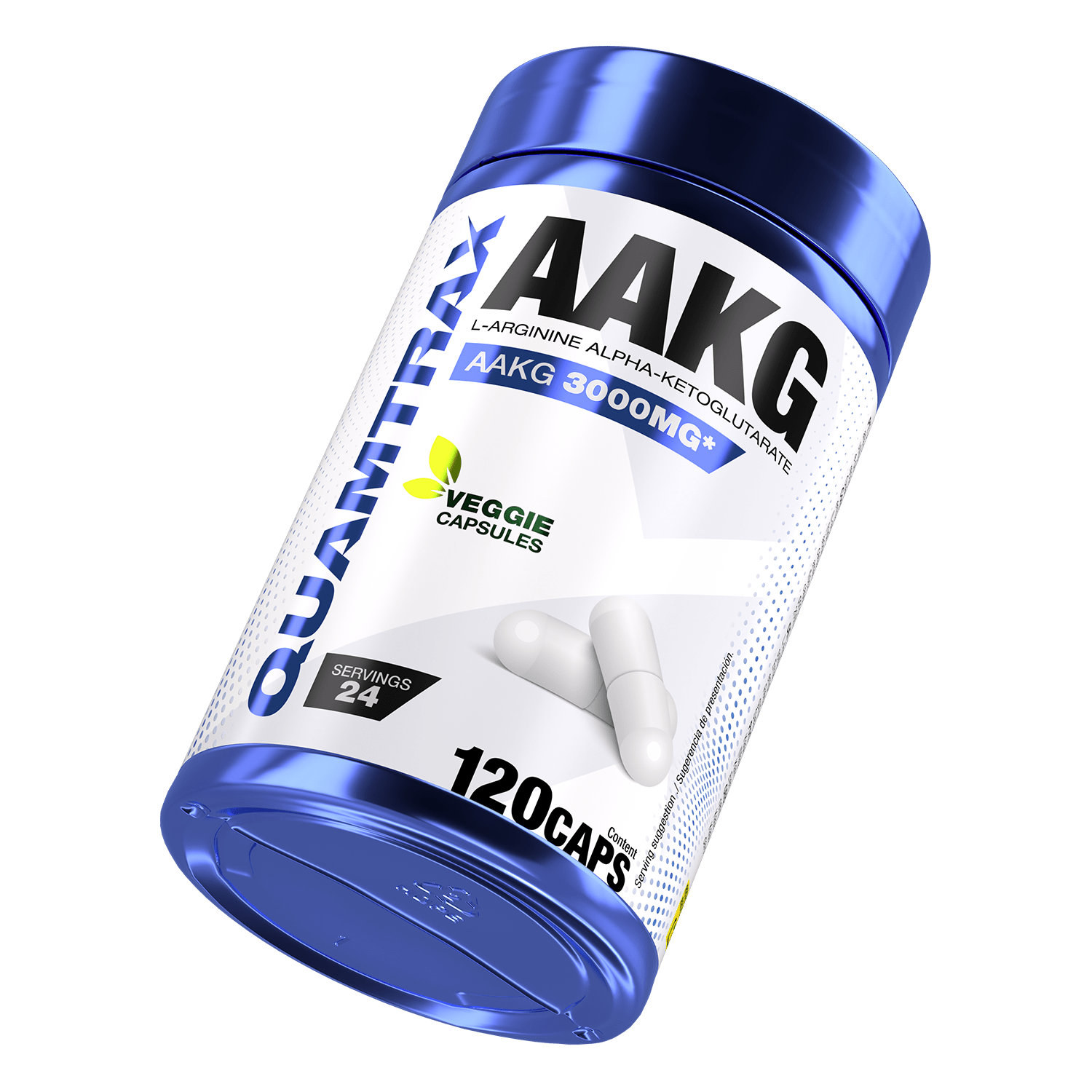 Aakg 120 Veggie Caps - QUAMTRAX