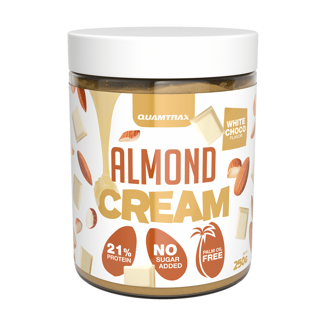Almond cream · Crema de almendra - QUAMTRAX