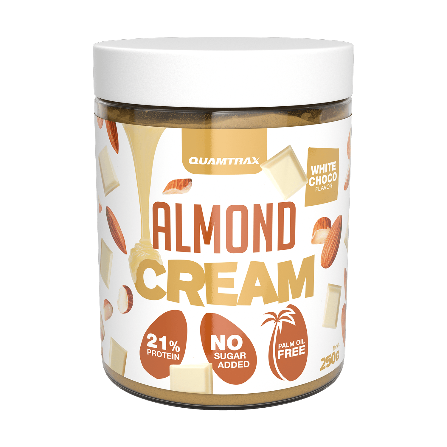 Almond cream · Crema de almendra - QUAMTRAX