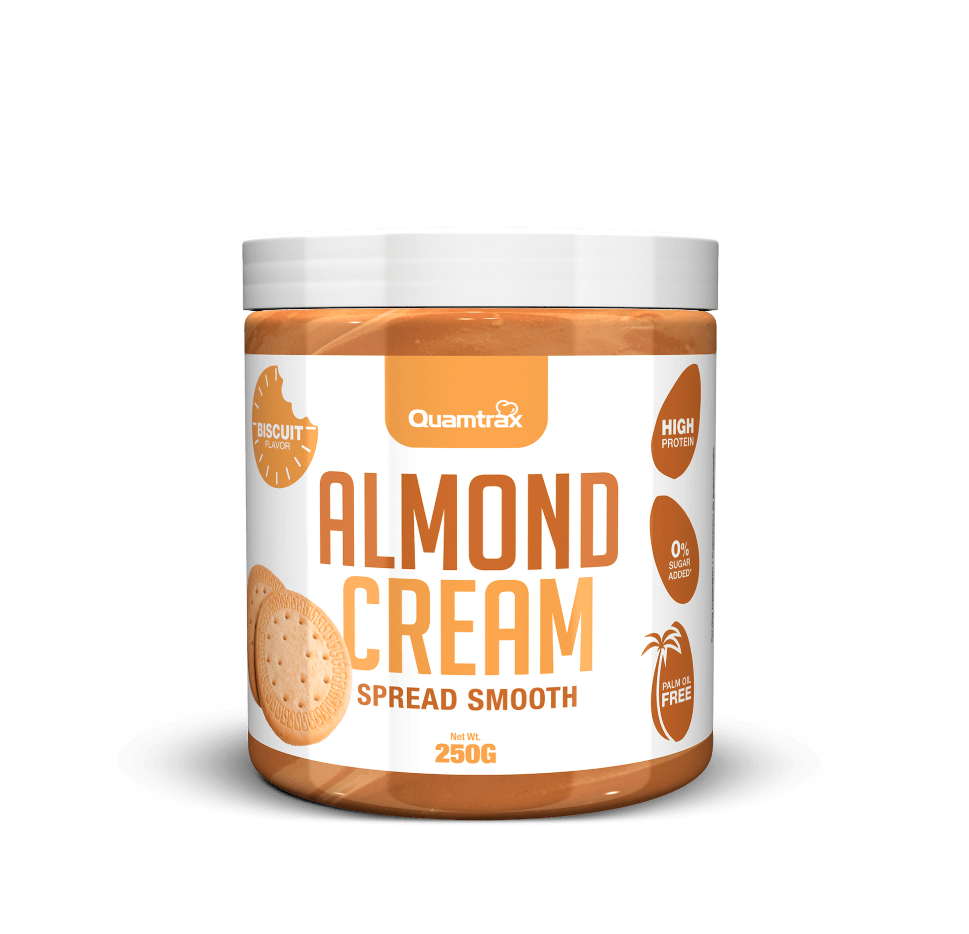 Almond cream · Crema de almendra - QUAMTRAX