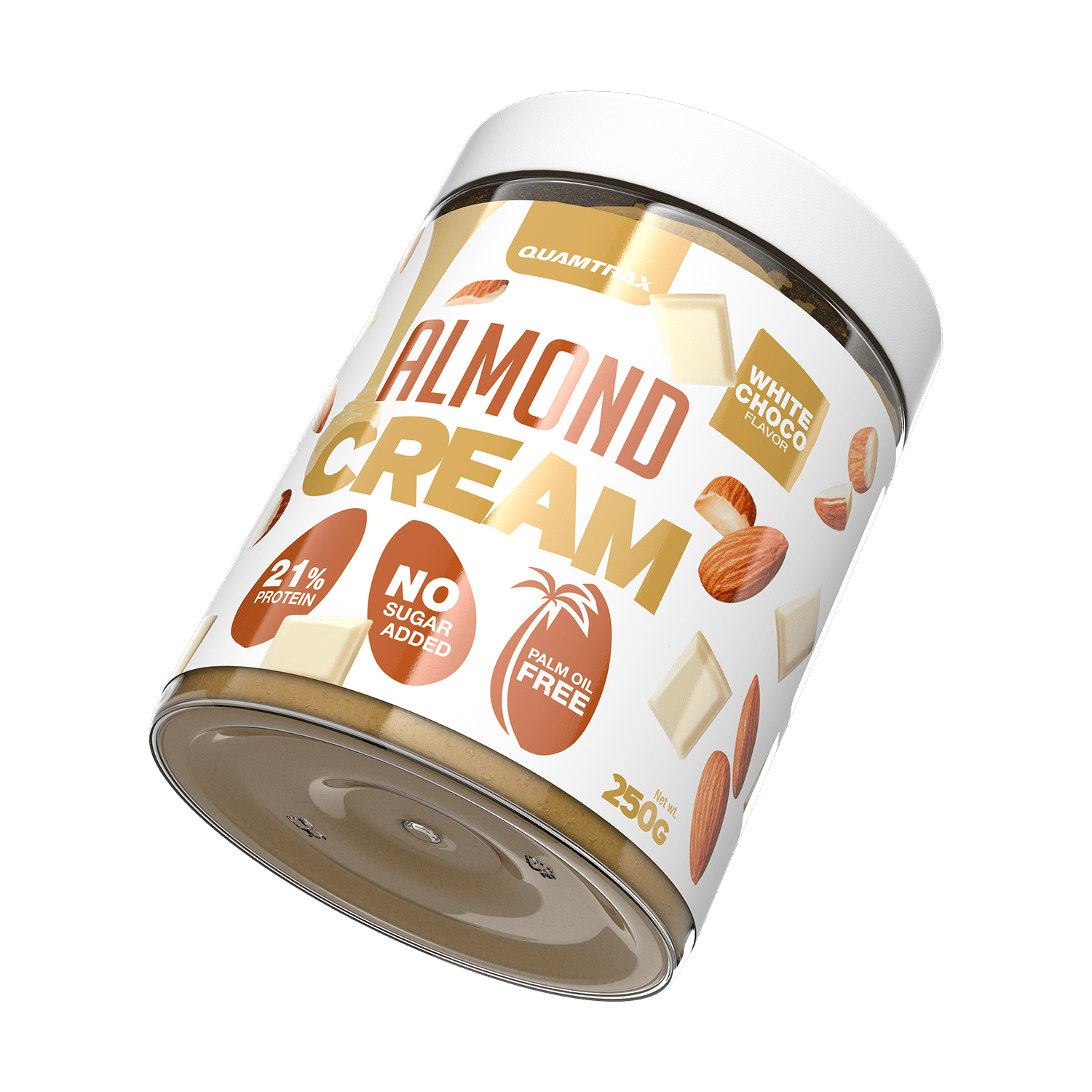 Almond cream · Crema de almendra - QUAMTRAX