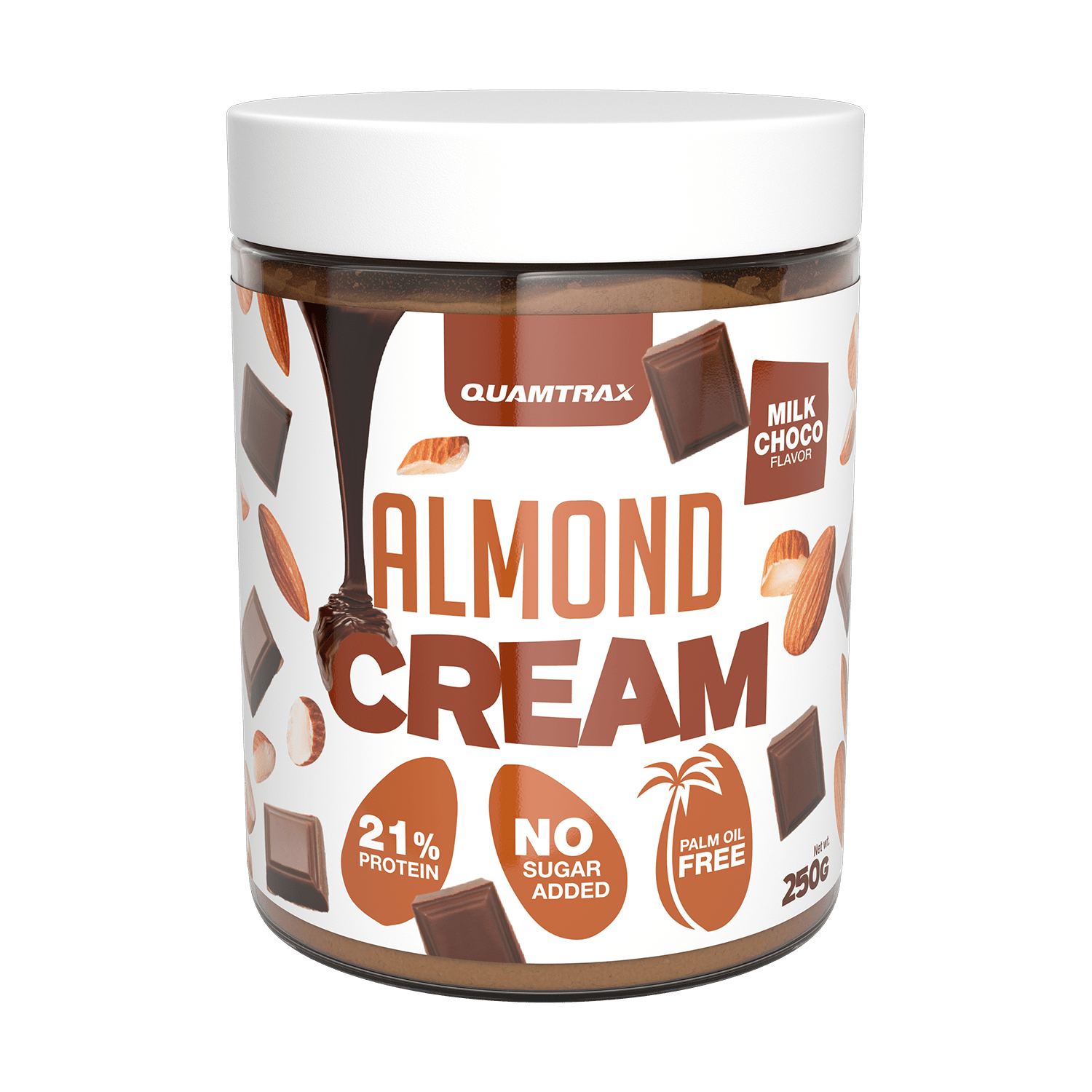 Almond cream · Crema de almendra - QUAMTRAX