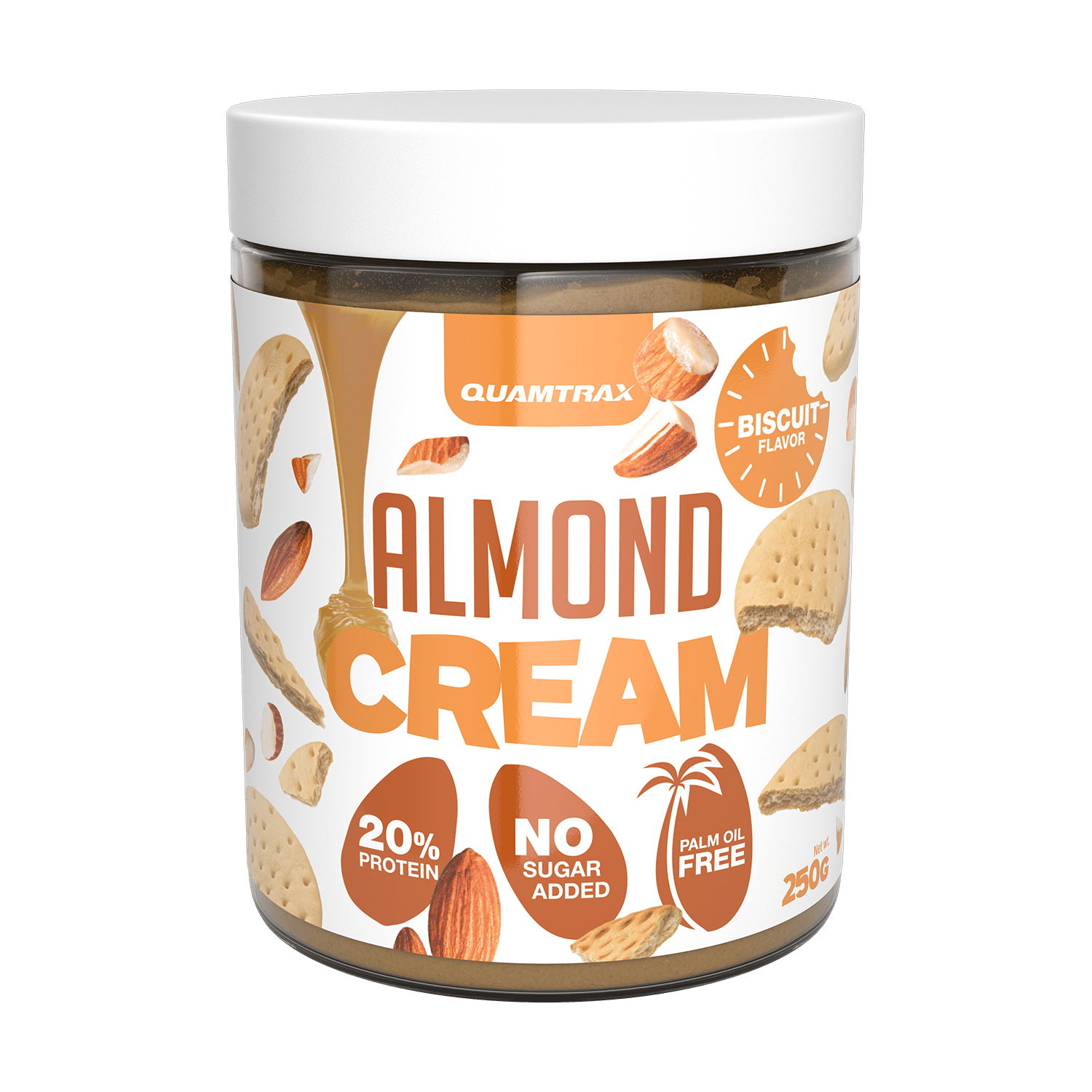 Almond cream · Crema de almendra - QUAMTRAX