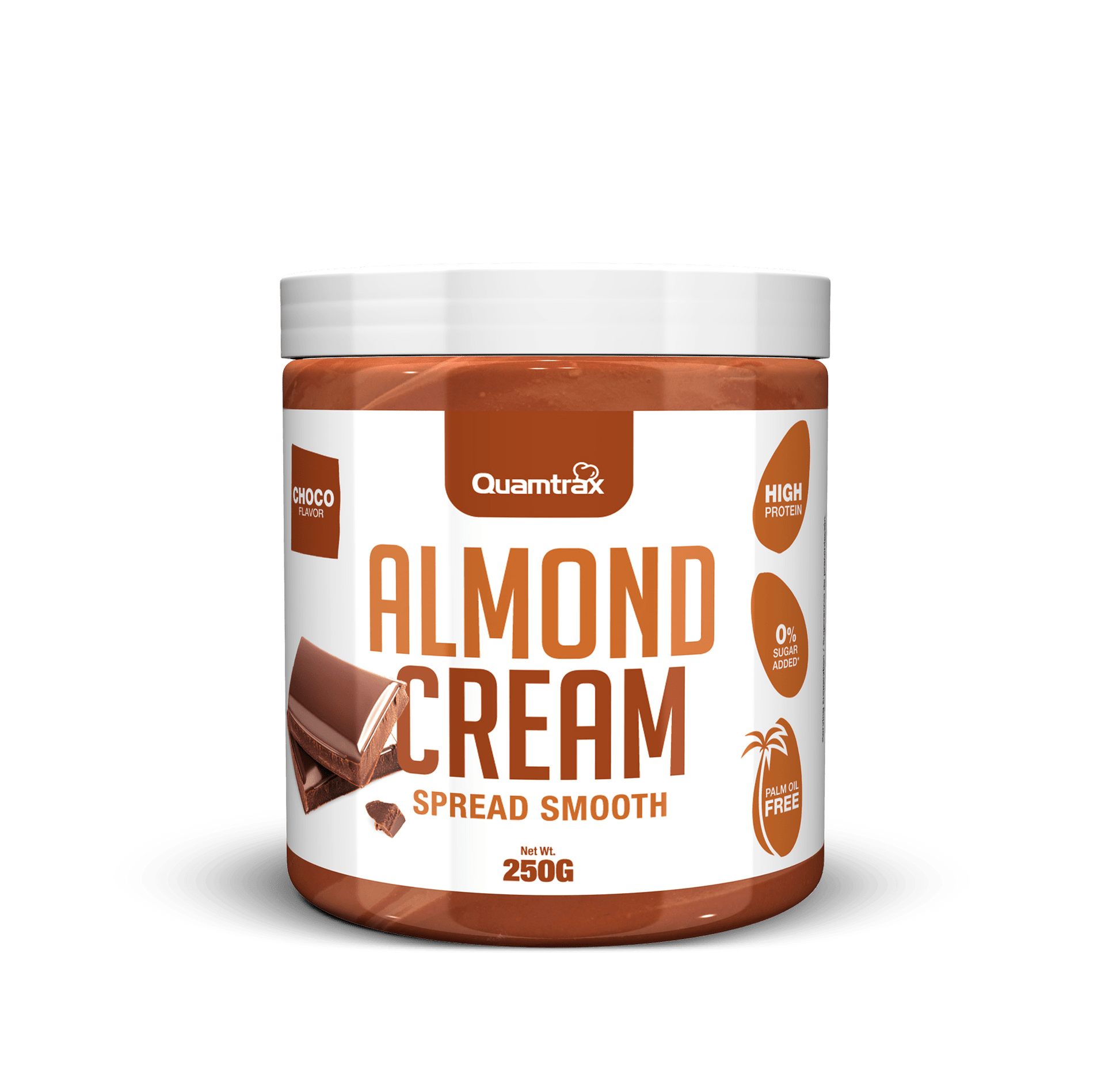 Almond cream · Crema de almendra - QUAMTRAX