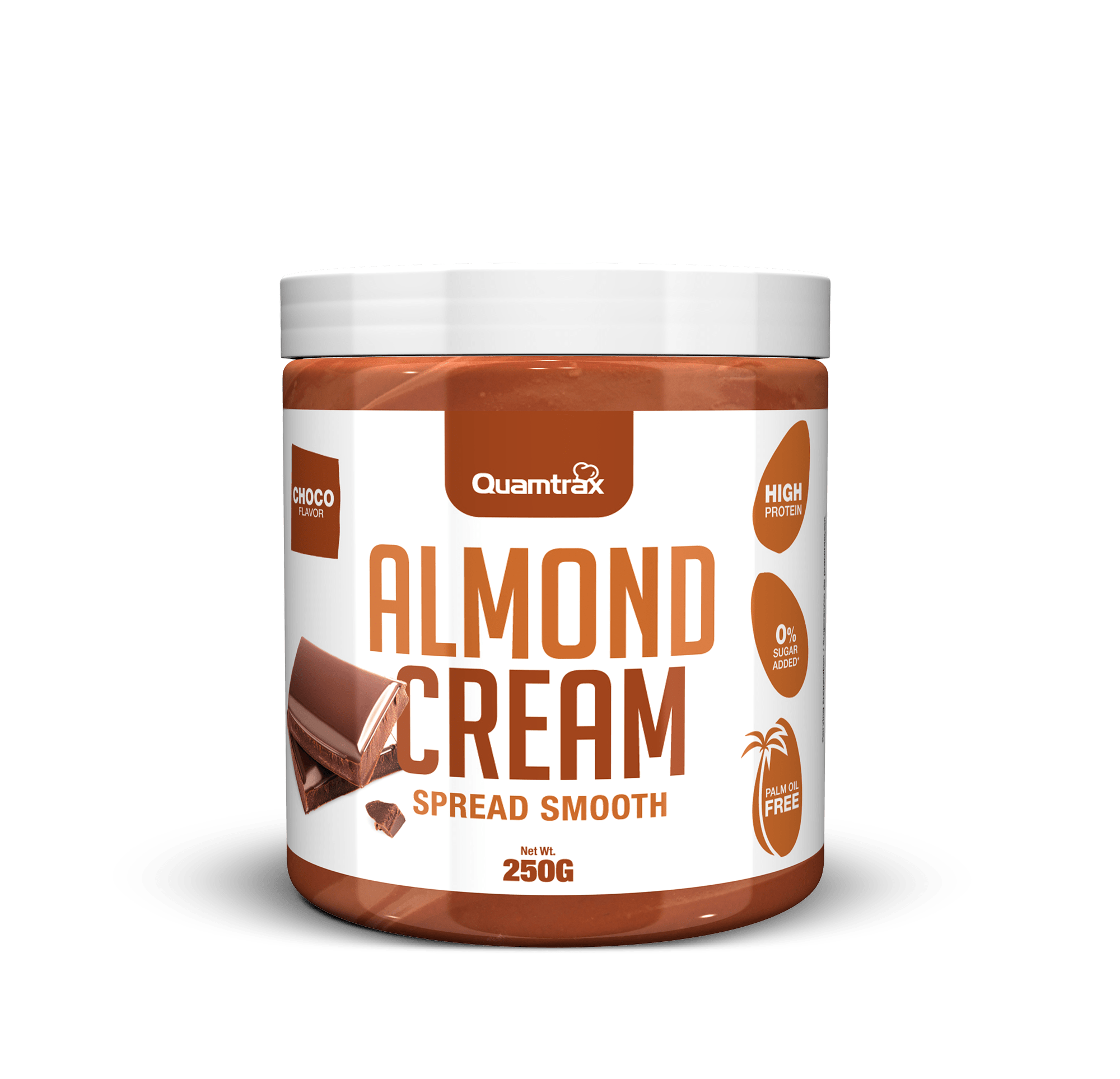 Almond cream · Crema de almendra - QUAMTRAX