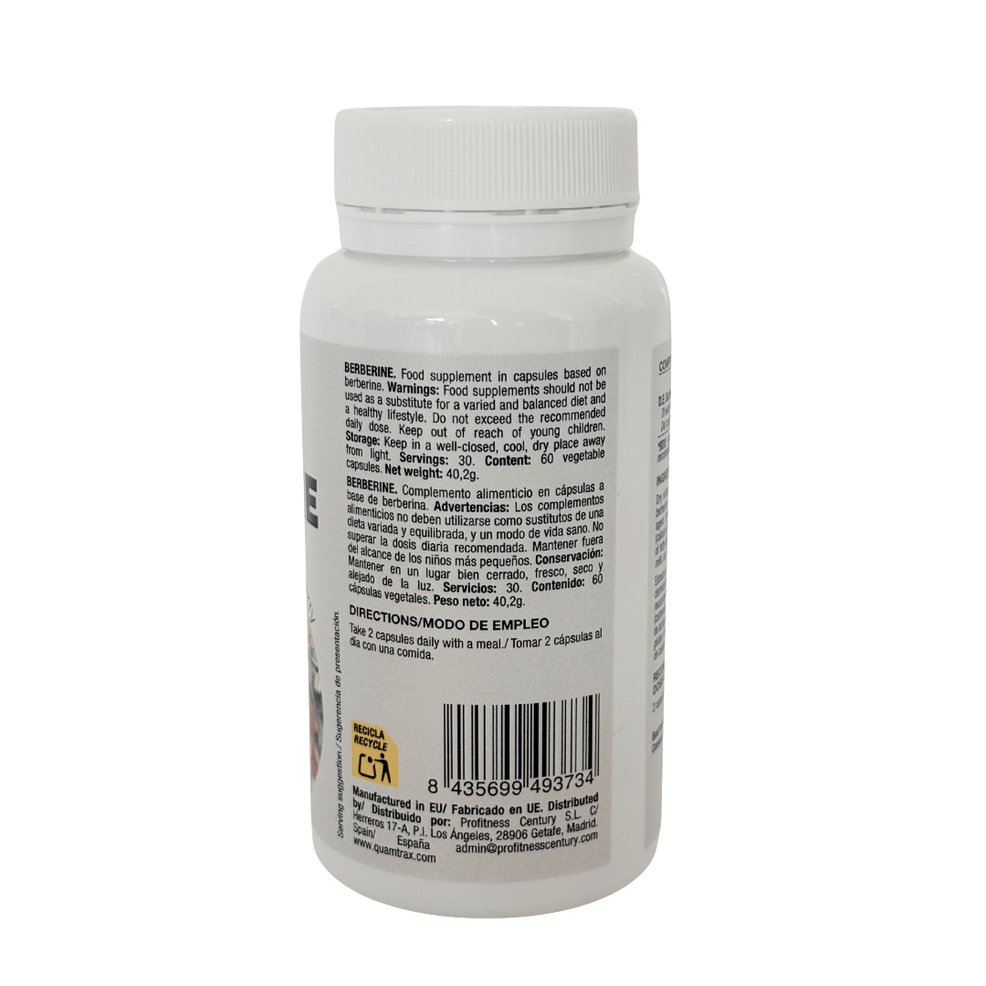 Berberine 60 caps - QUAMTRAX