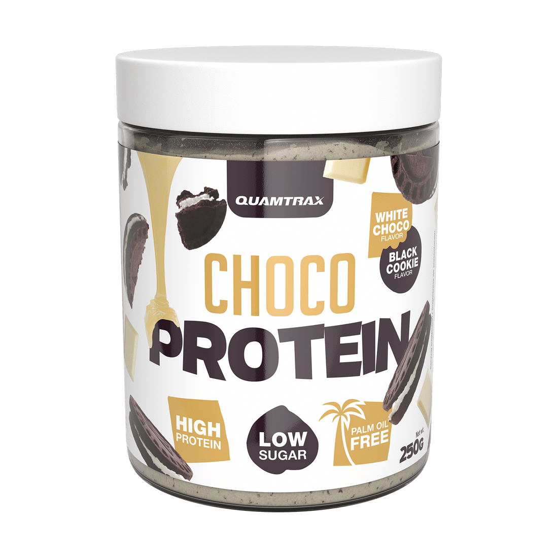 Choco protein · Crema - QUAMTRAX