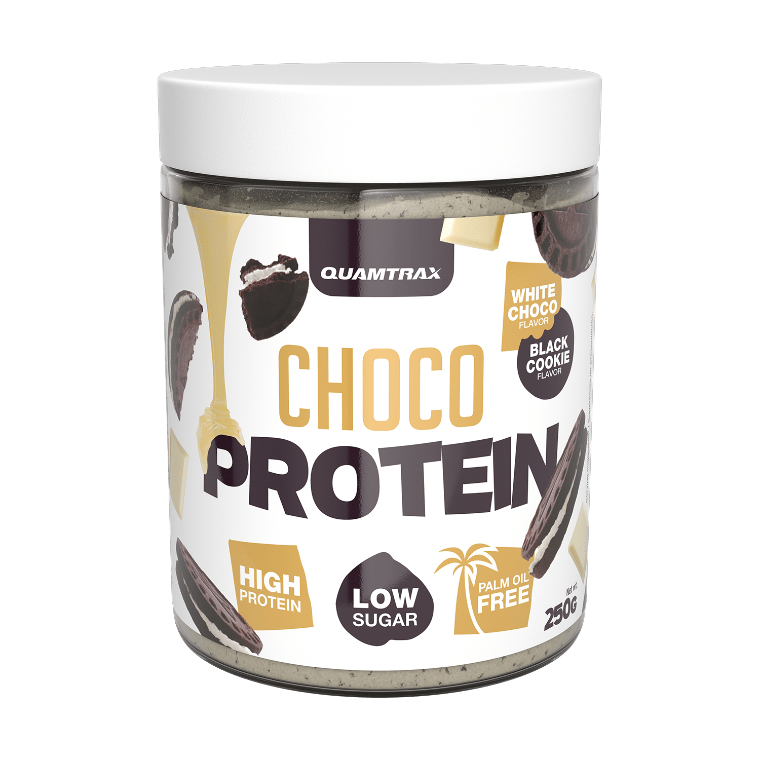 Choco protein · Crema - QUAMTRAX