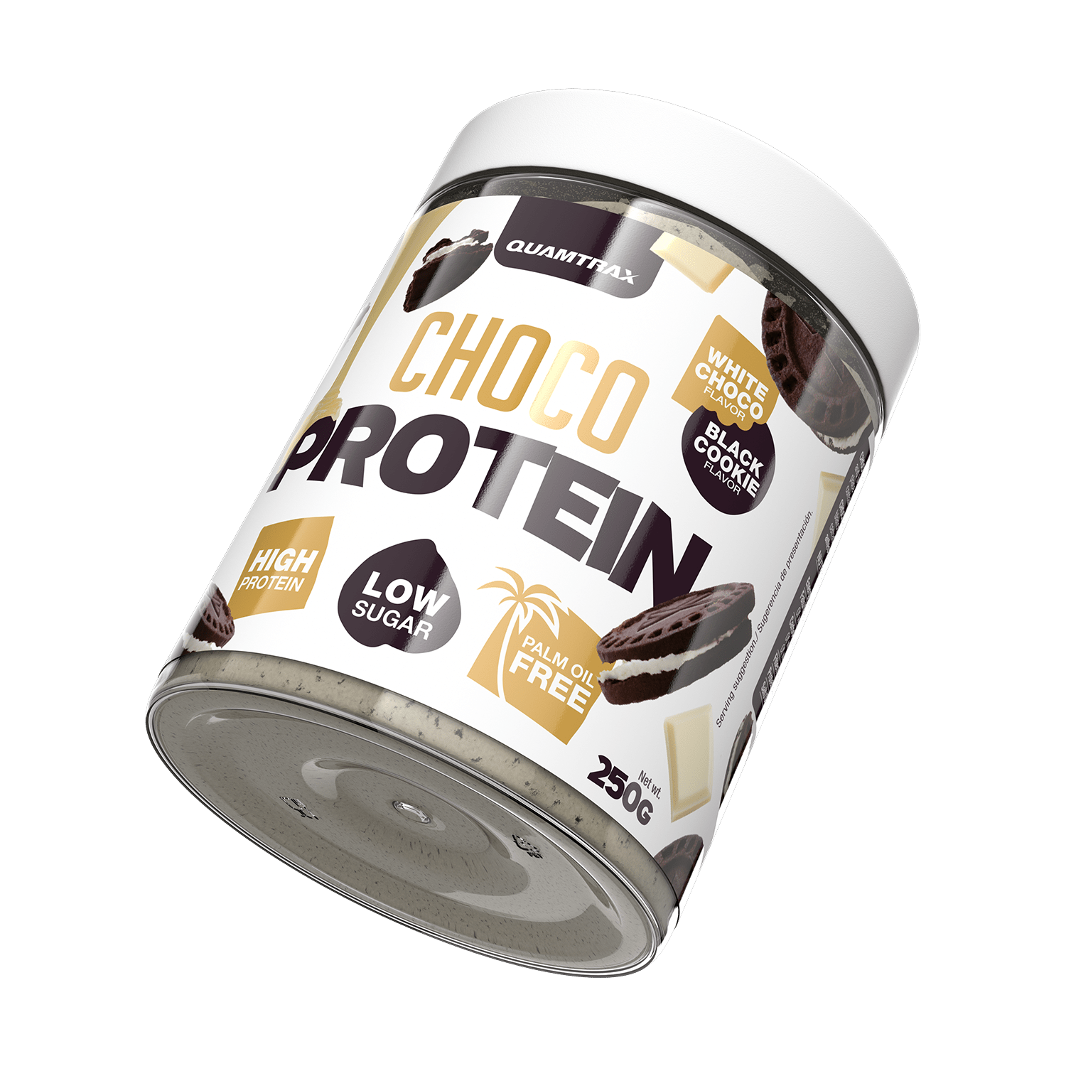 Choco protein · Crema - QUAMTRAX