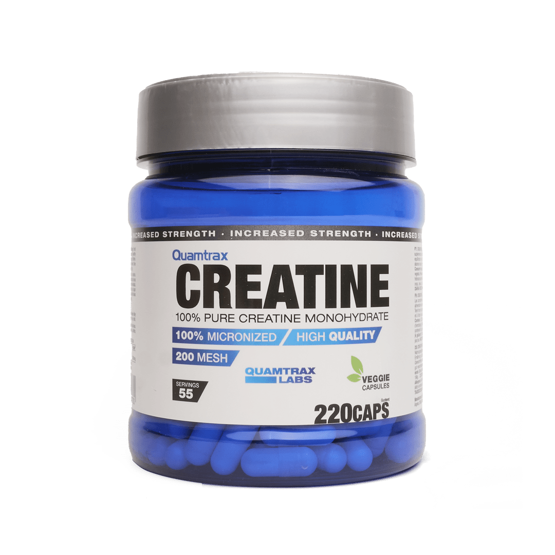 Creatina 220 veggie caps - QUAMTRAX