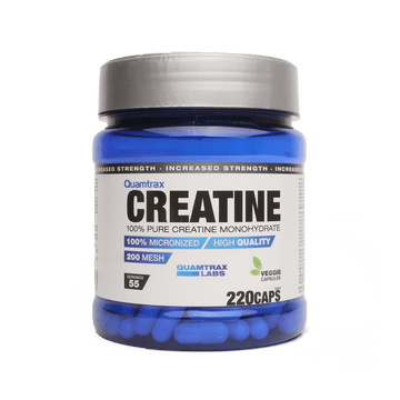Creatina 220 veggie caps - QUAMTRAX