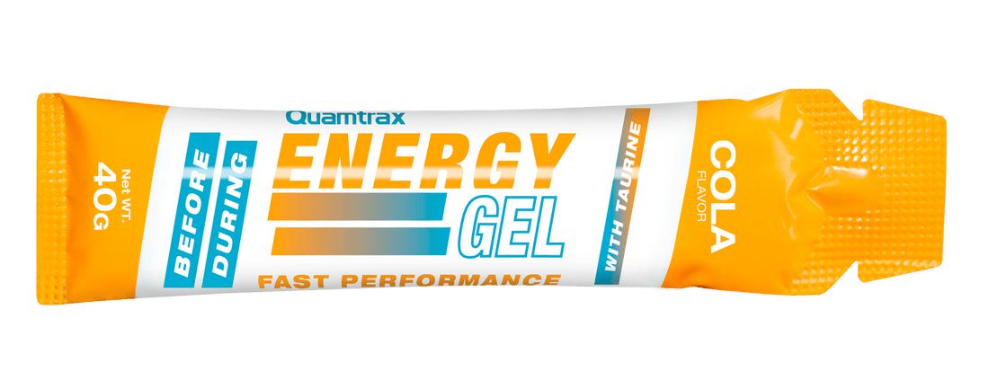 Energy gel · BCAA + Cafeína - QUAMTRAX