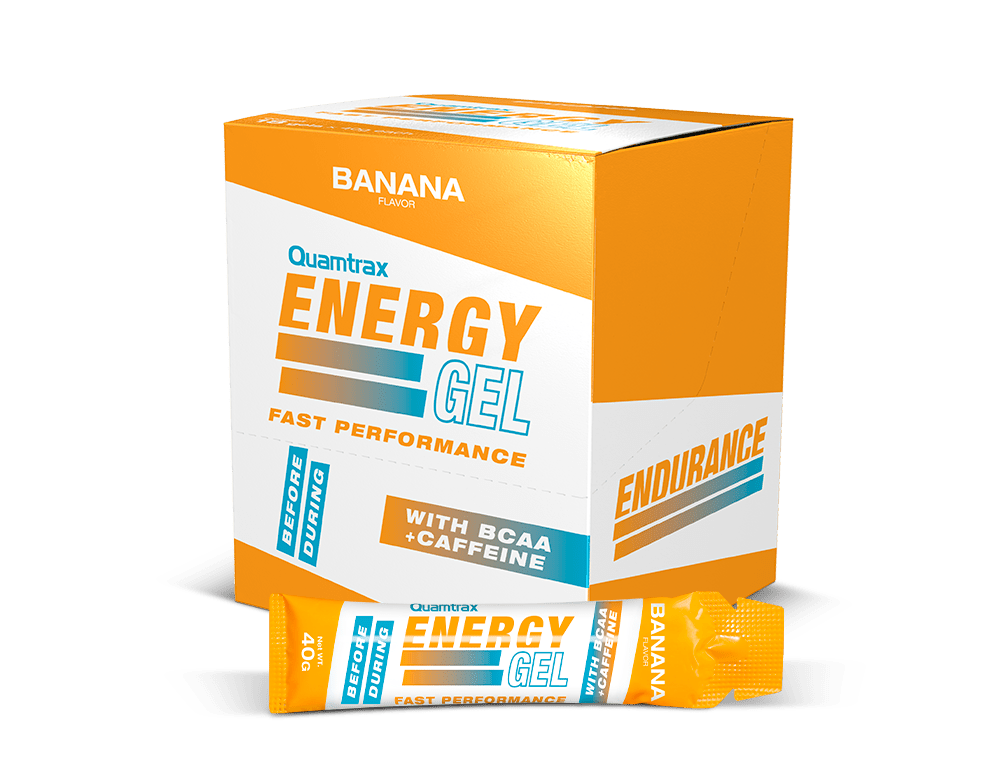 ENERGY GEL BCAA+CAFFEINE - QUAMTRAX