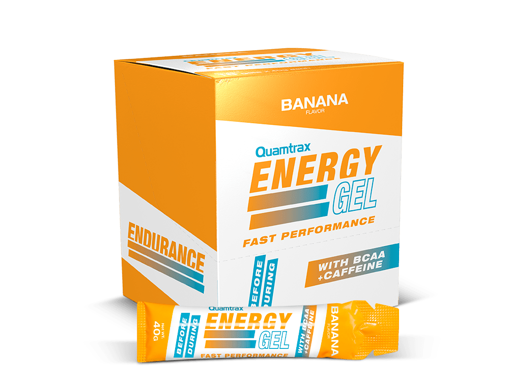 ENERGY GEL BCAA+CAFFEINE - QUAMTRAX