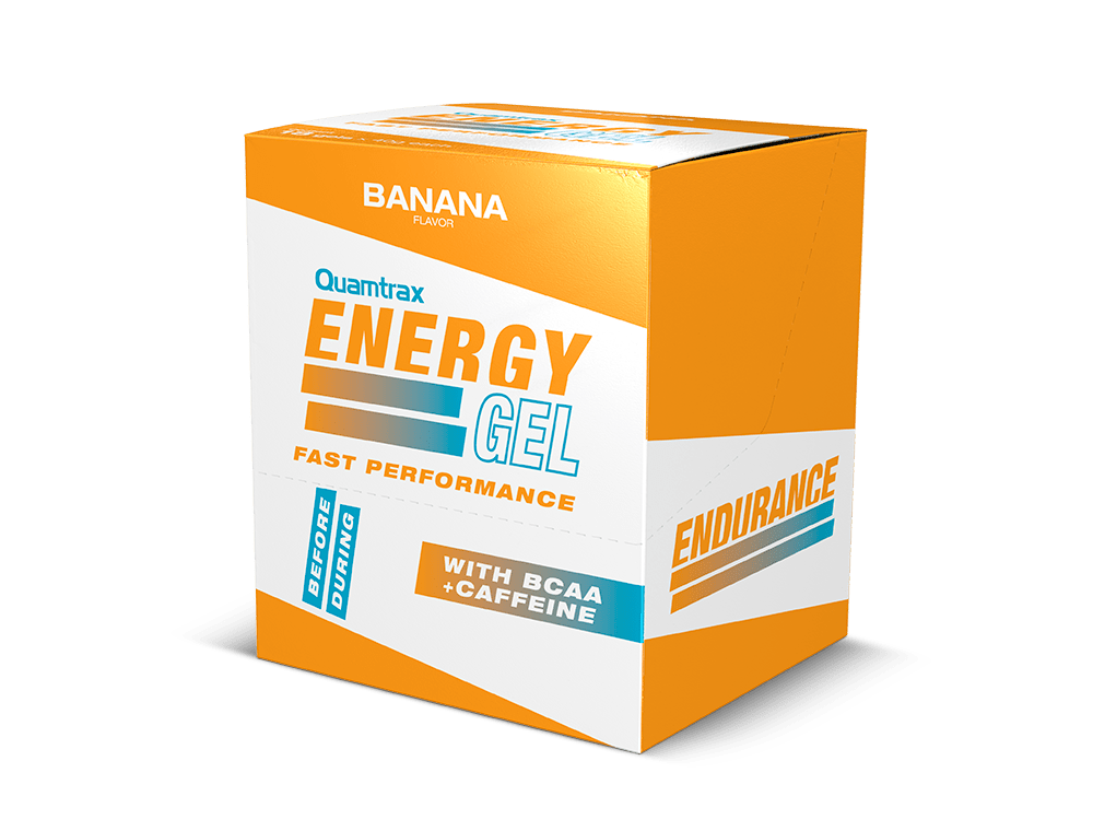 ENERGY GEL BCAA+CAFFEINE - QUAMTRAX