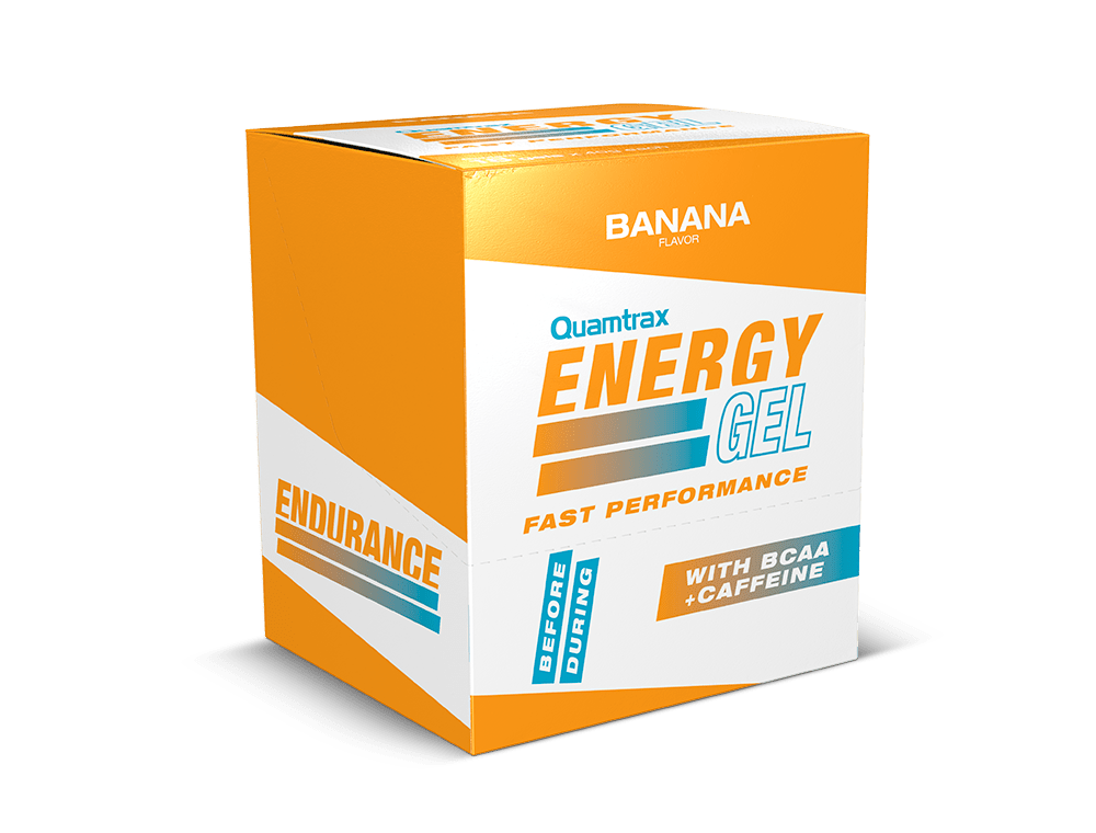 ENERGY GEL BCAA+CAFFEINE - QUAMTRAX