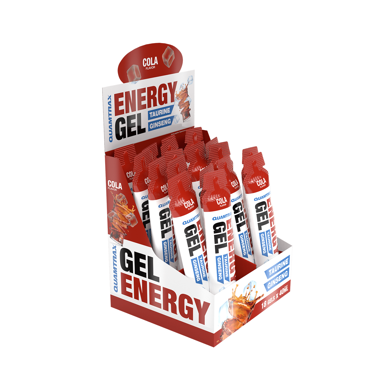 Energy gel · Taurina - QUAMTRAX