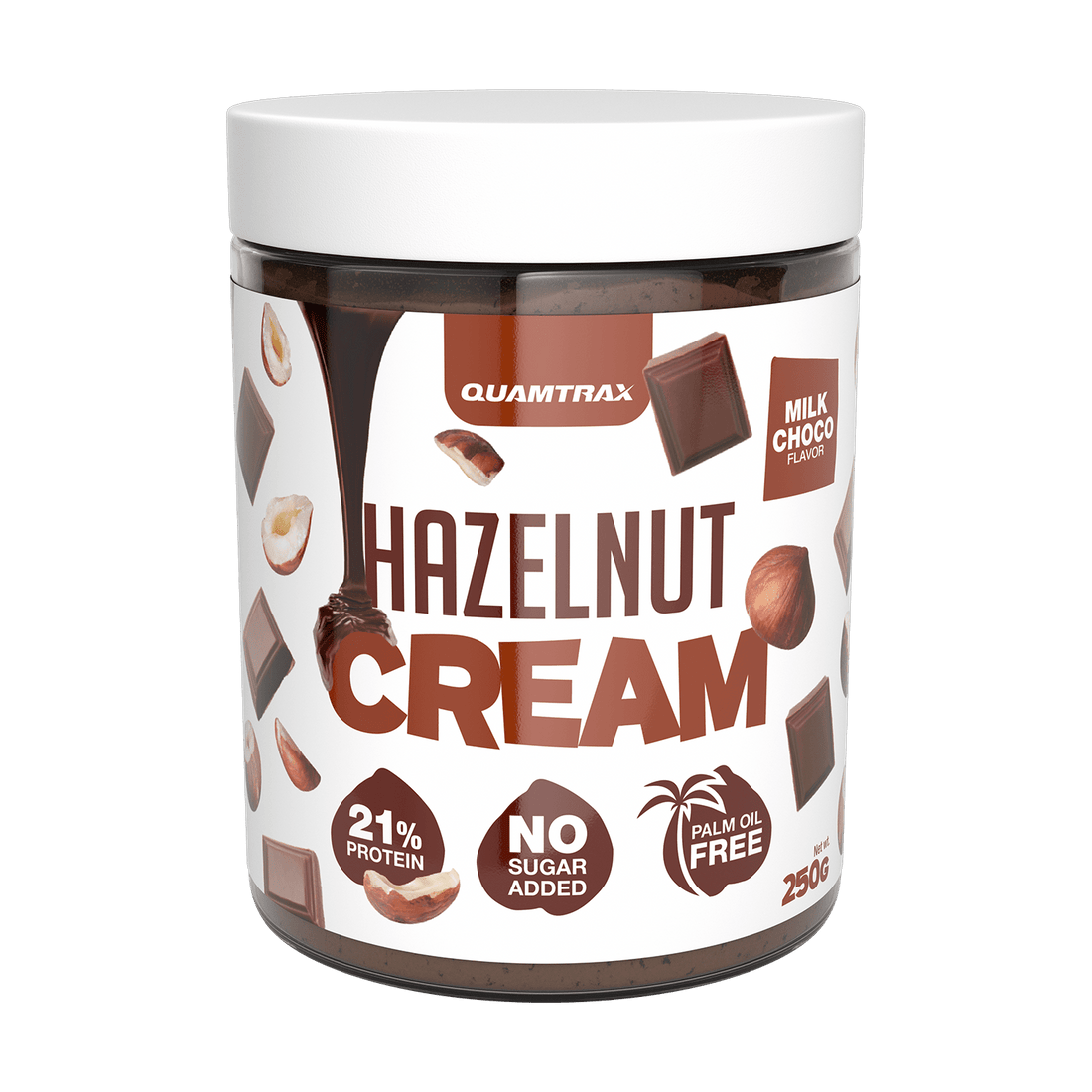Hazelnut cream · Crema de avellana - QUAMTRAX