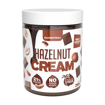 Hazelnut cream · Crema de avellana - QUAMTRAX