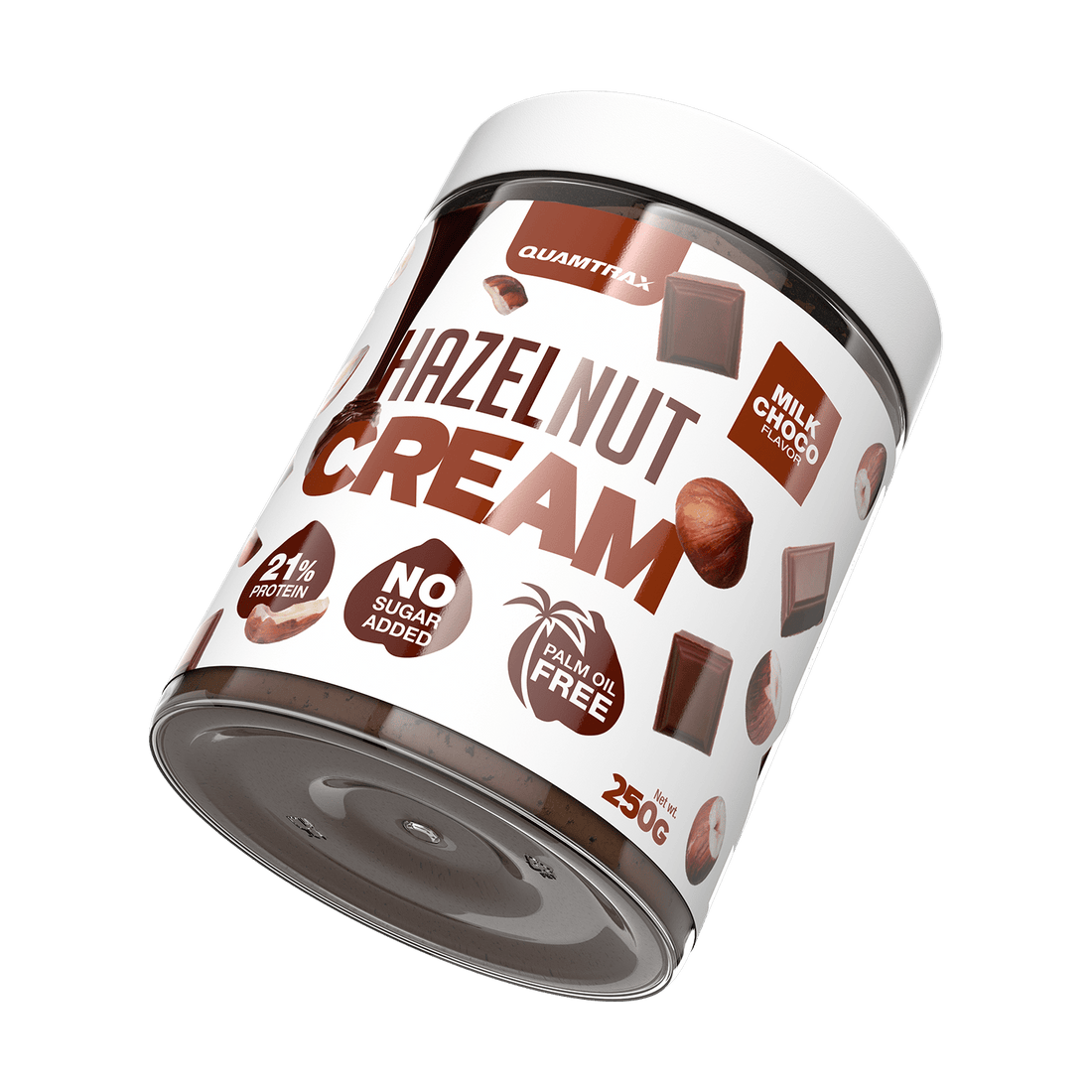 Hazelnut cream · Crema de avellana - QUAMTRAX
