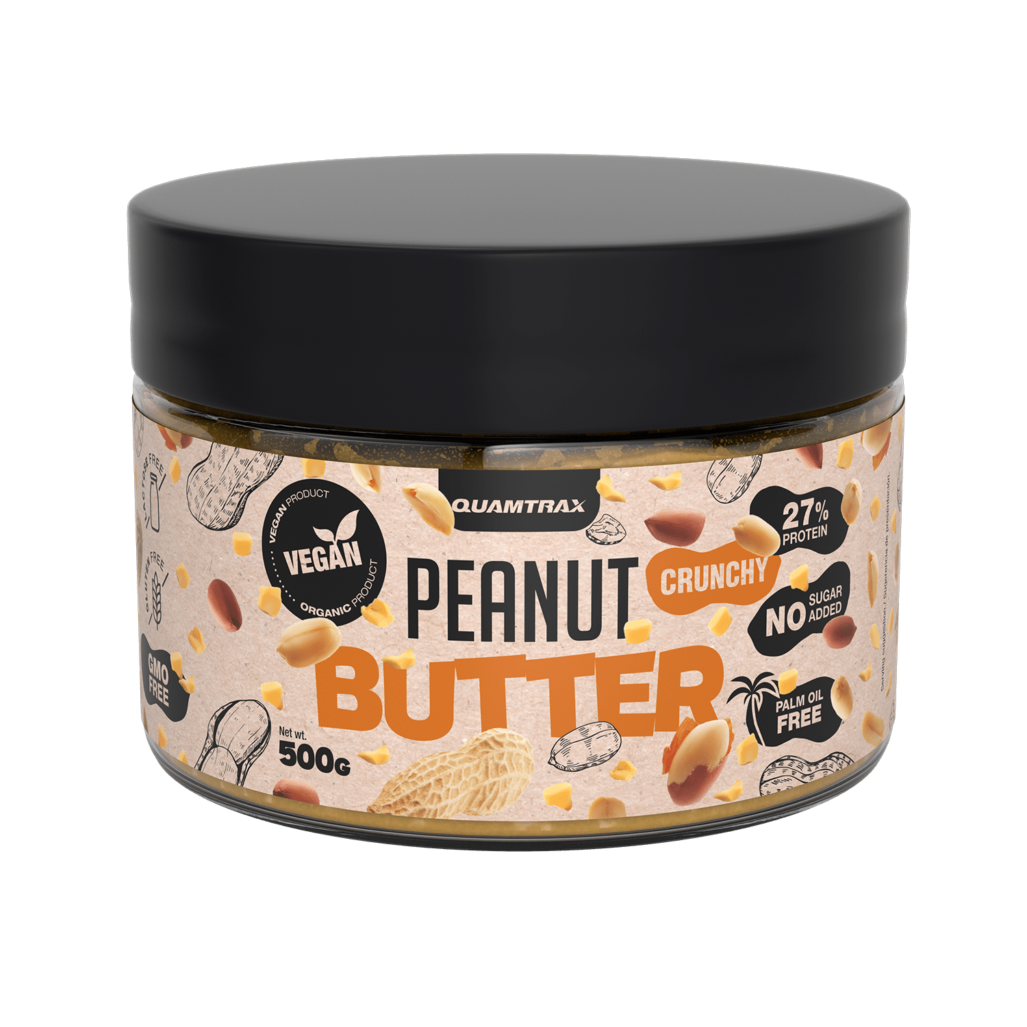 Peanut butter · Crema de cacahuete - QUAMTRAX