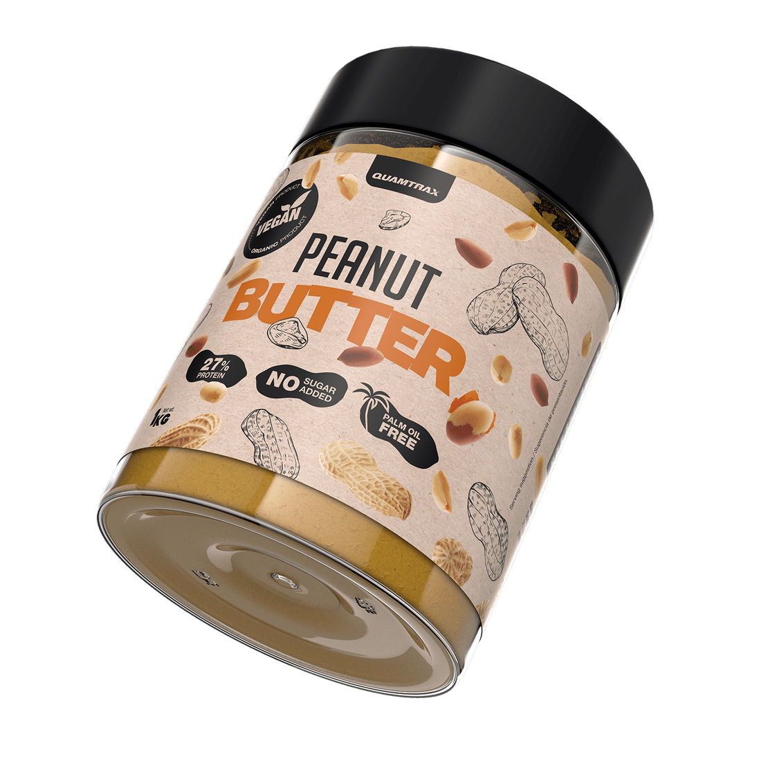 Peanut butter · Crema de cacahuete - QUAMTRAX