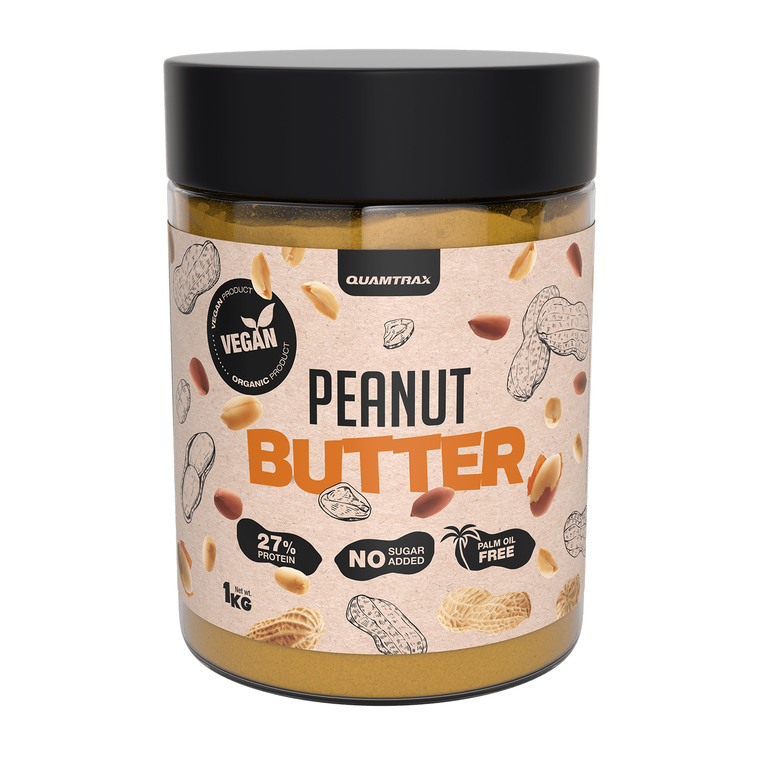 Peanut butter · Crema de cacahuete - QUAMTRAX