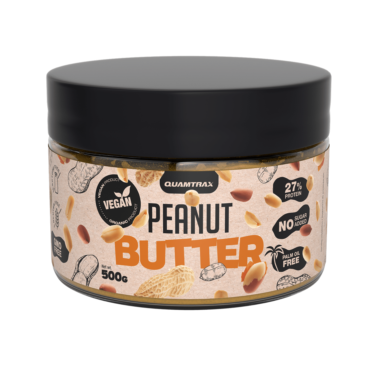 Peanut butter · Crema de cacahuete - QUAMTRAX