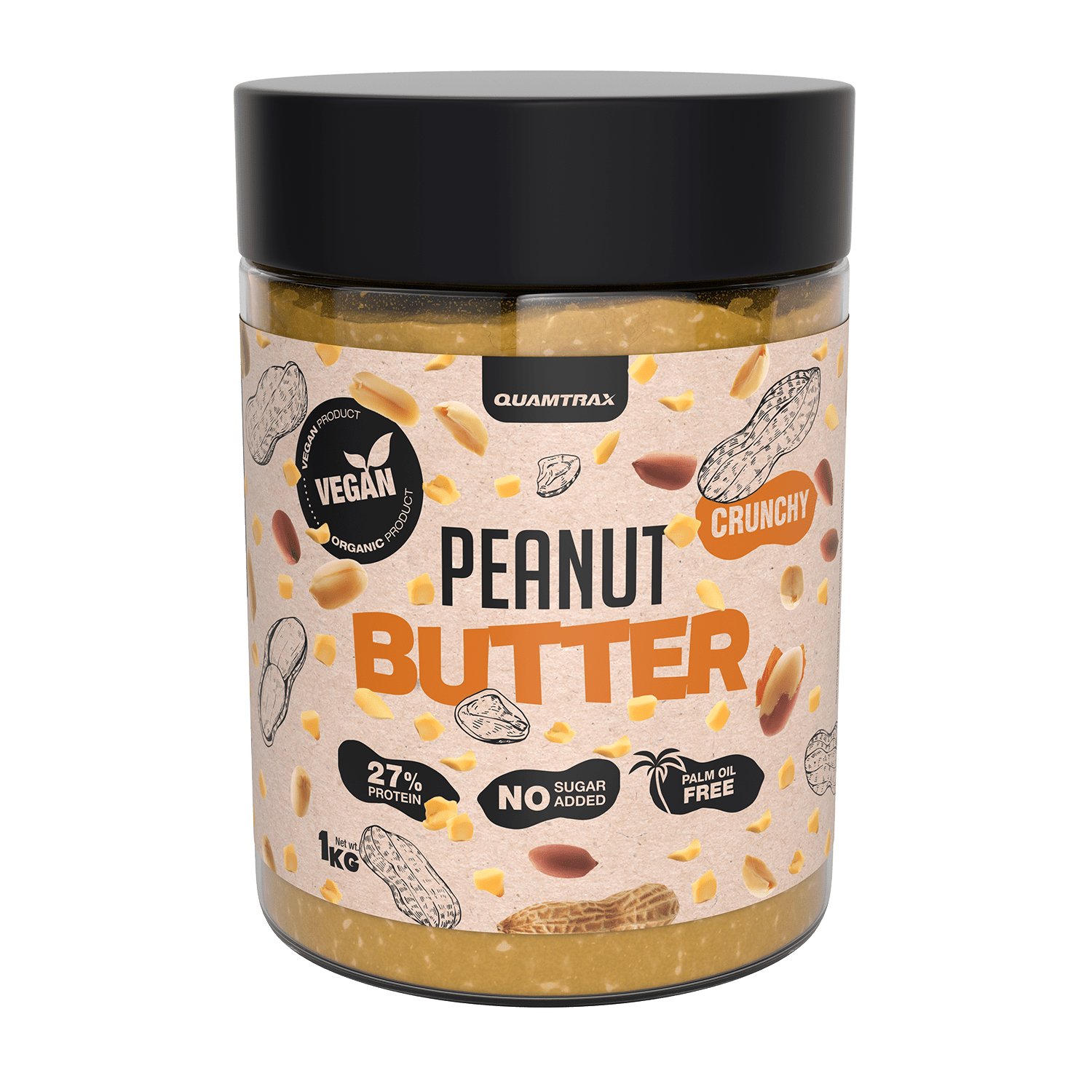 Peanut butter · Crema de cacahuete - QUAMTRAX