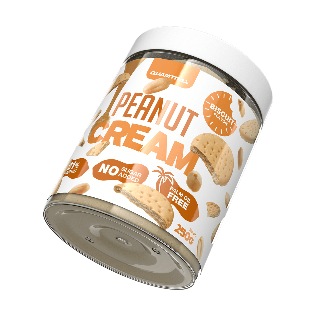 Peanut cream · Crema de cacahuete - QUAMTRAX