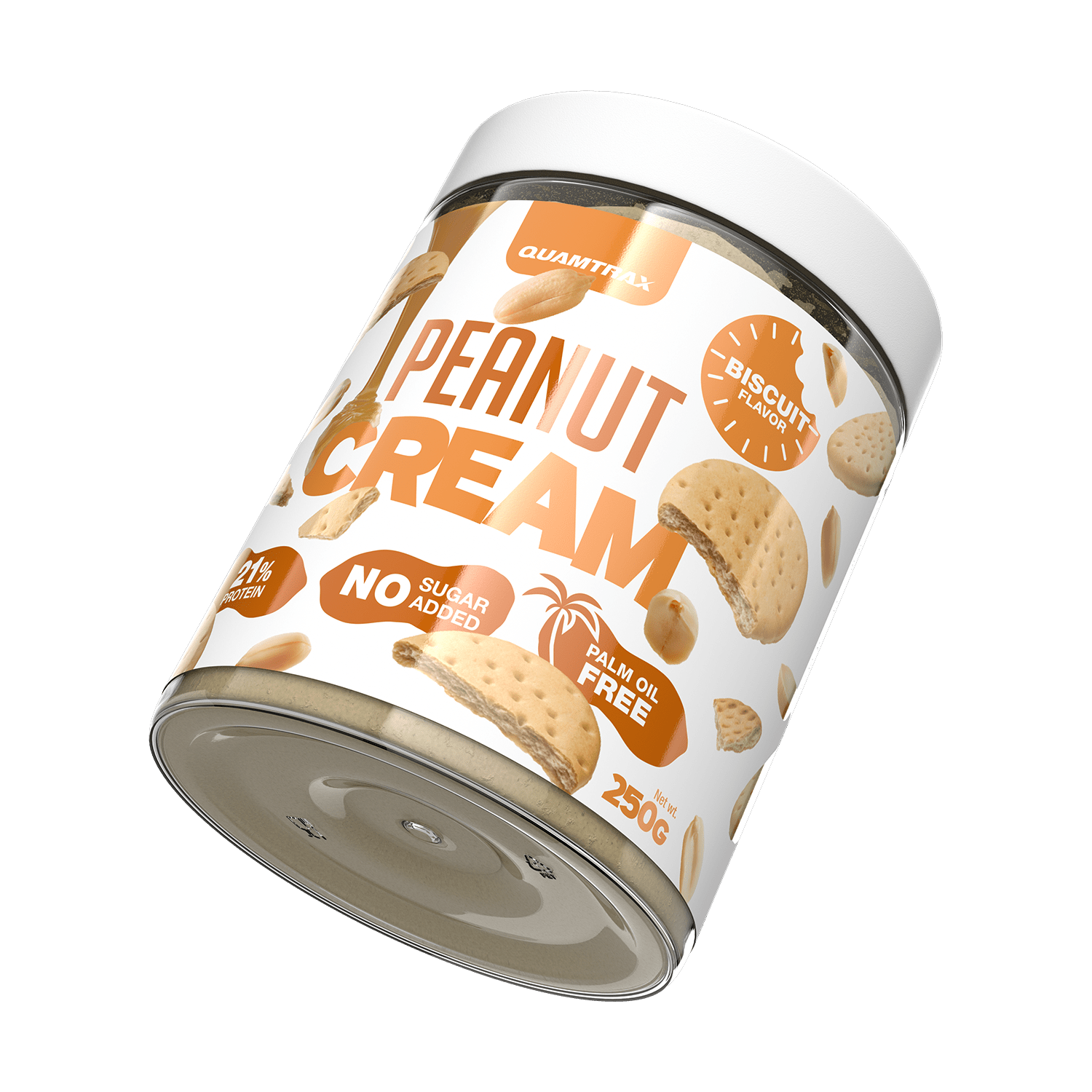 Peanut cream · Crema de cacahuete - QUAMTRAX