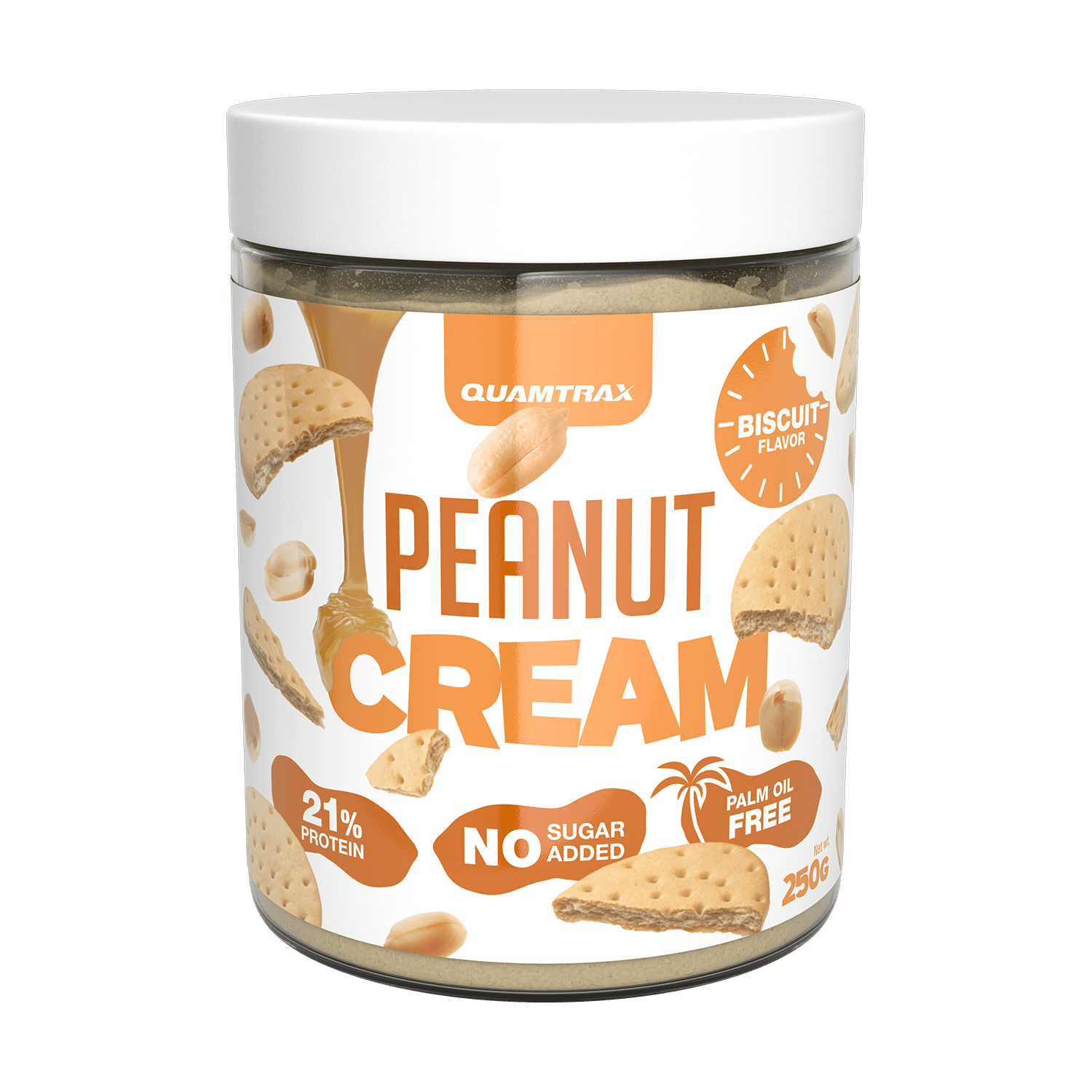 Peanut cream · Crema de cacahuete - QUAMTRAX