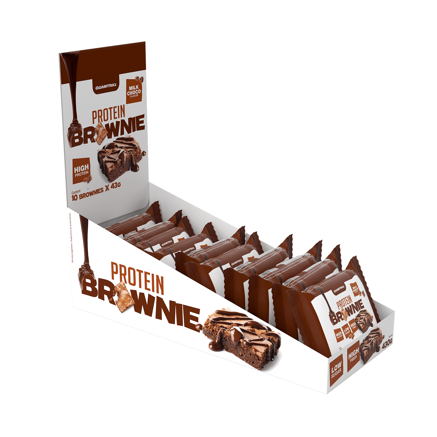 Protein brownie - QUAMTRAX