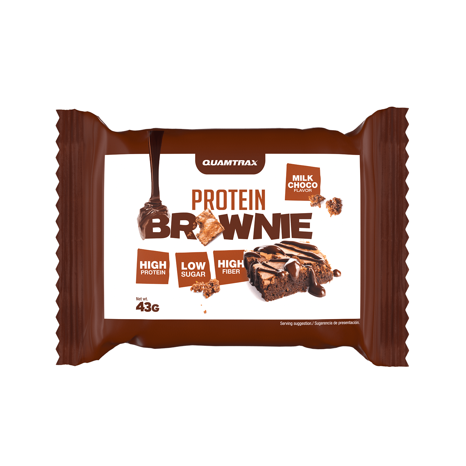 Protein brownie - QUAMTRAX
