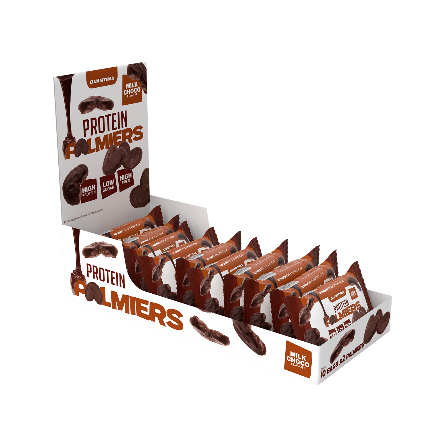 Protein palmiers - QUAMTRAX