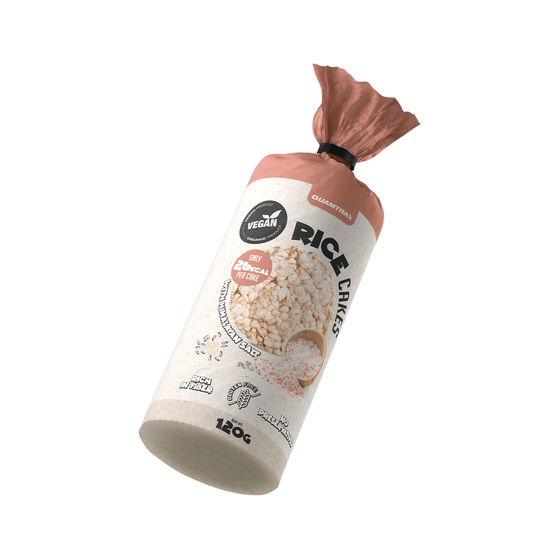 Rice cake · Tortitas de arroz integral - QUAMTRAX