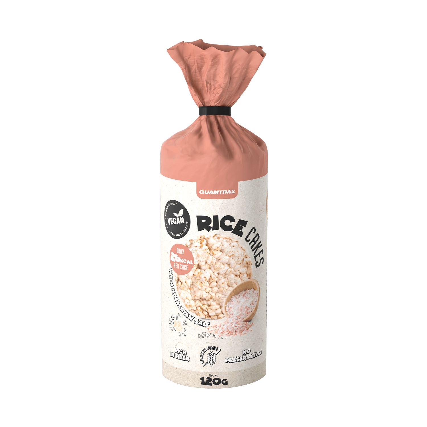 Rice cake · Tortitas de arroz integral - QUAMTRAX