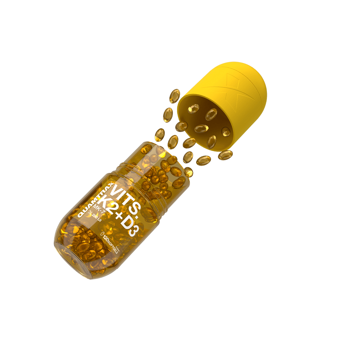 Vitaminas K2 + D3 - QUAMTRAX