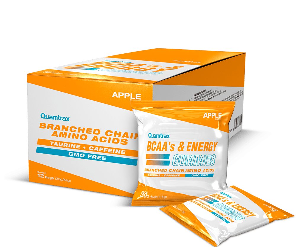 BCAA´S & ENERGY GUMMIES - QUAMTRAX